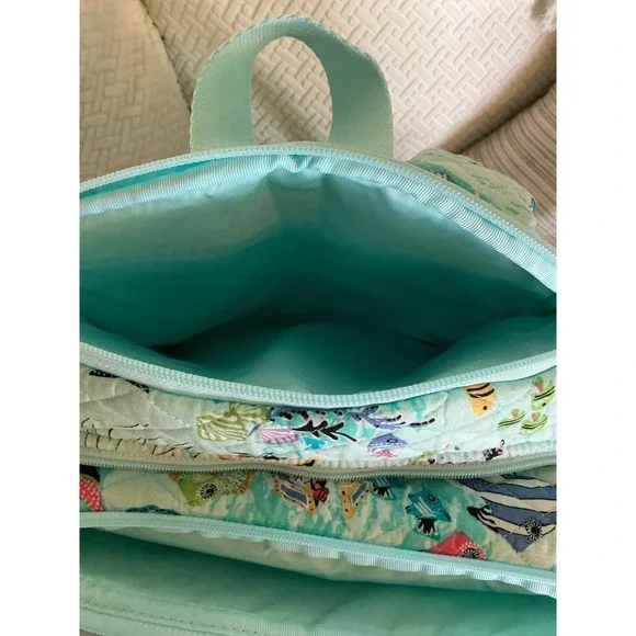 Vera Bradley Antilles Treasure LG Essential BP & MD Travel Cosmetic Bag NWT SET - Picture 11 of 16